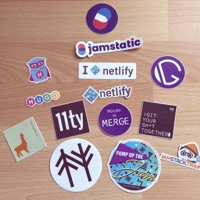 Stickers Jamstack